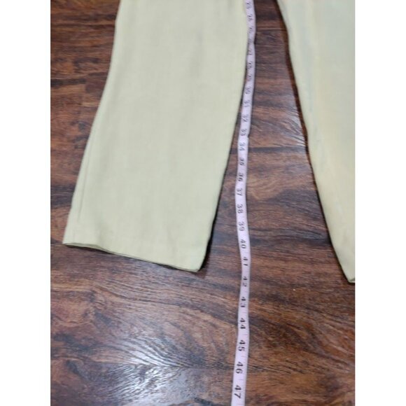 NWOT UbU I'll Be Me Lagenlook Artsey Layers Casual Trouser Pants Tan M/30 - Picture 9 of 9